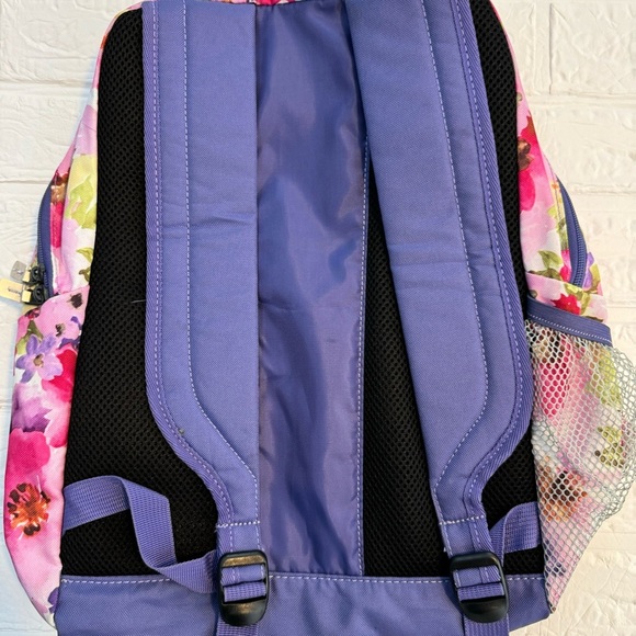 Girls Backpack Allover Floral Print - Picture 6 of 14